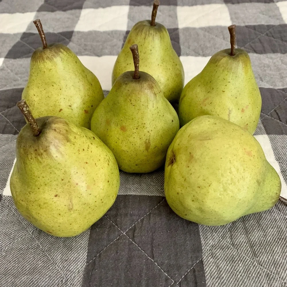 Like new POTTERY BARN faux pears - Picture 2 of 3